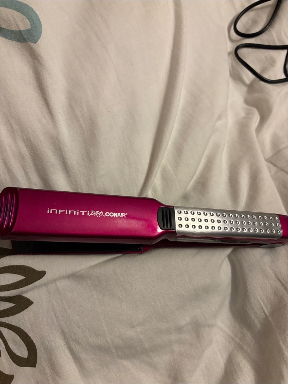Conair InfinitiPro Pink Ceramic Hair Straightener